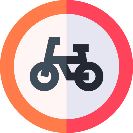niente bicicletta Basic Straight Flat icona