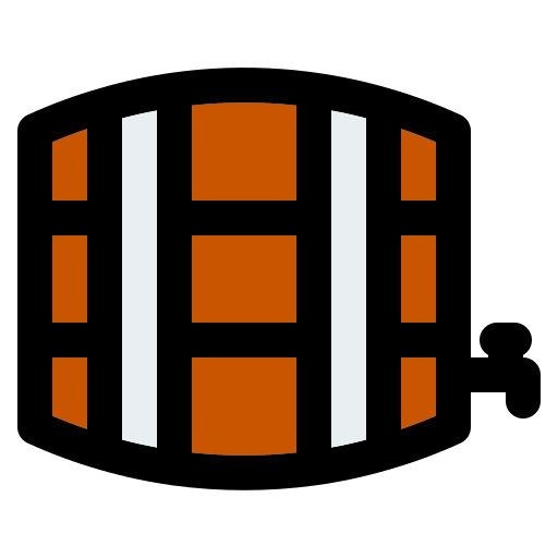 Barrel Generic Outline Color icon