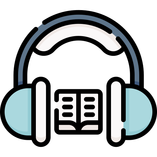audio libro Special Lineal color icono
