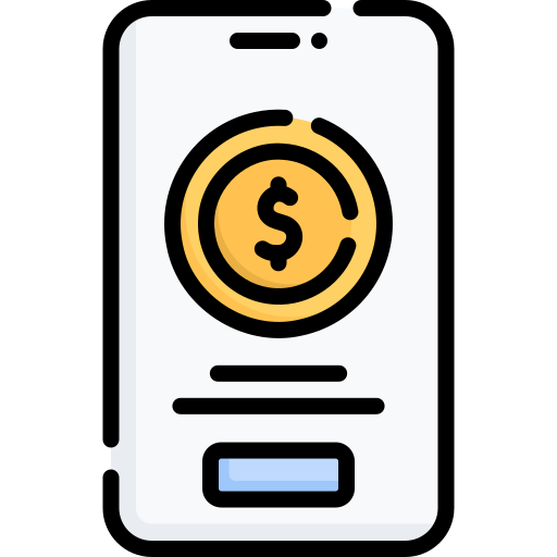 Online banking Special Lineal color icon
