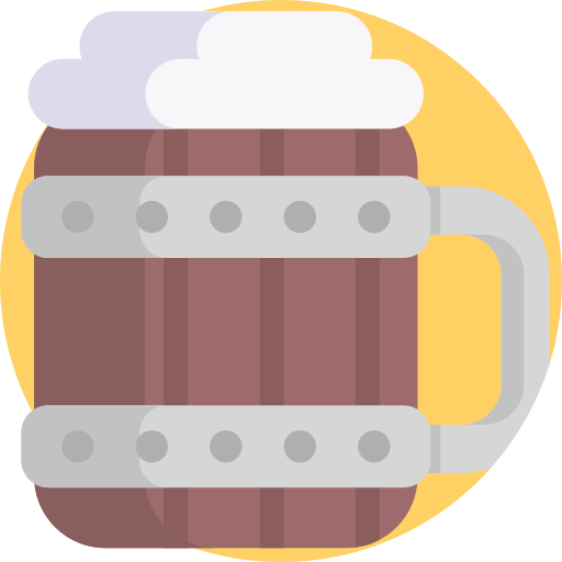 ビール Detailed Flat Circular Flat icon