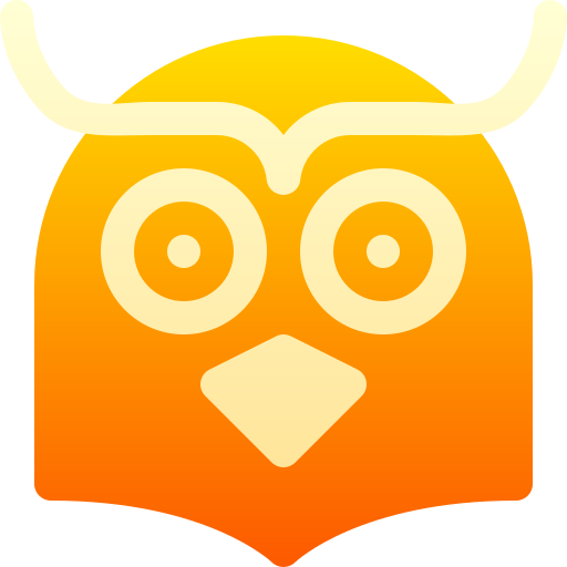 Owl Basic Gradient Gradient icon