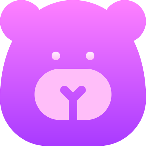 곰 Basic Gradient Gradient icon