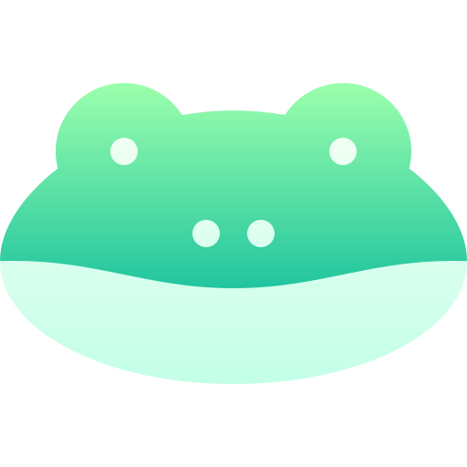 Żaba Basic Gradient Gradient ikona