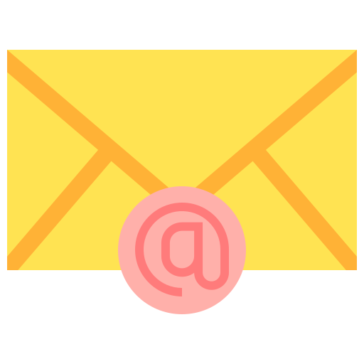 e-mail Flaticons Flat icoon