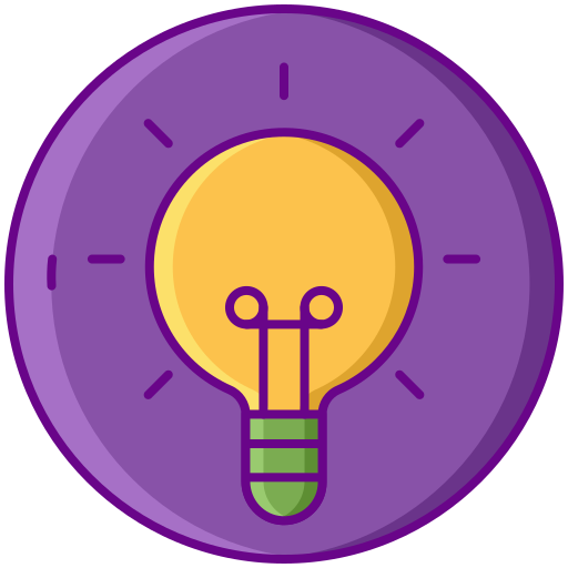 Light bulb Flaticons Lineal Color icon