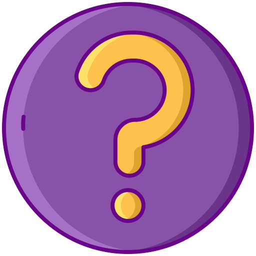 Question mark Flaticons Lineal Color icon