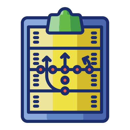 Game strategy Flaticons Lineal Color icon