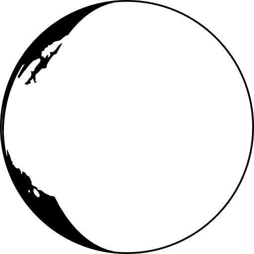maanfase symbool  icoon