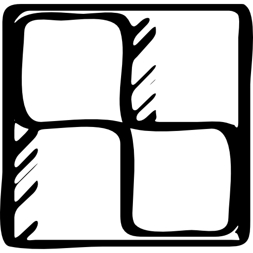 delizioso logo abbozzato  icona
