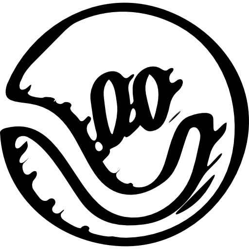 Friendster sketched social logo  icon