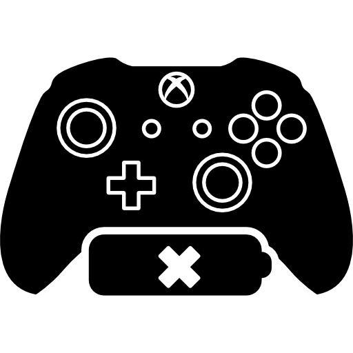 Xbox one with no battery  icon