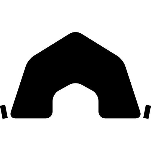 텐트 모양  icon