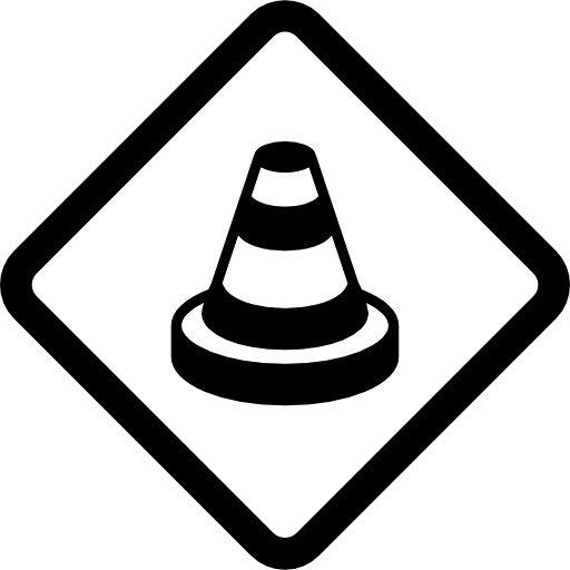 Excavation signal  icon