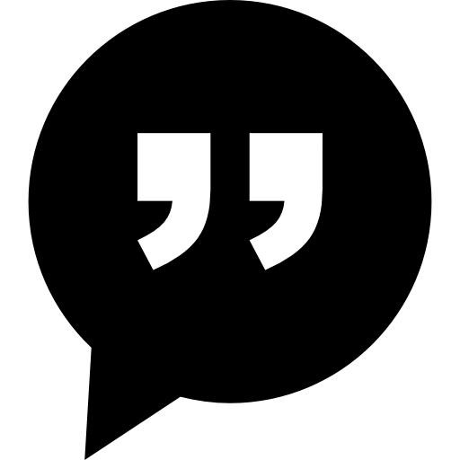 Conversation mark  icon