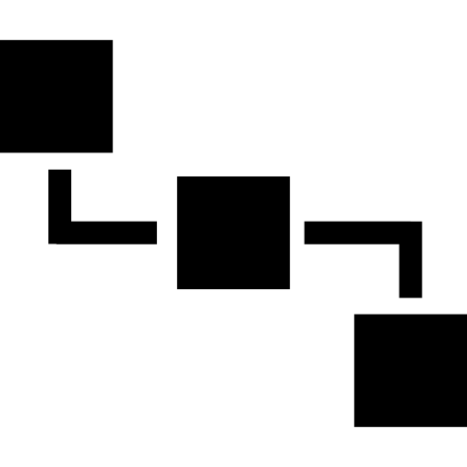 Graphical squares  icon