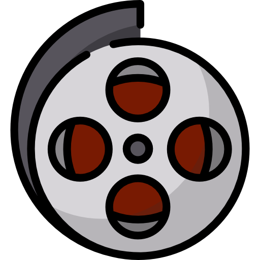 carrete de película Special Lineal color icono