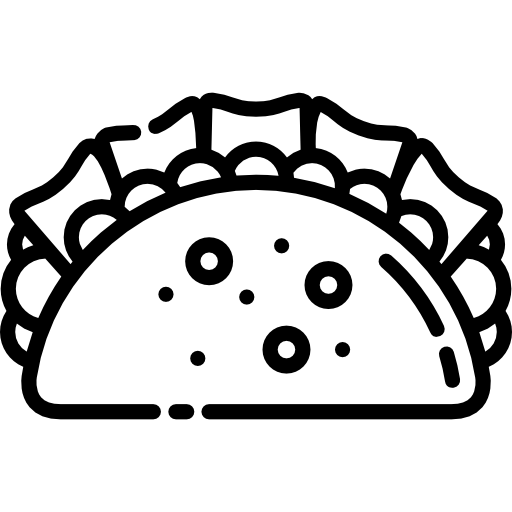 taco Special Lineal ikona