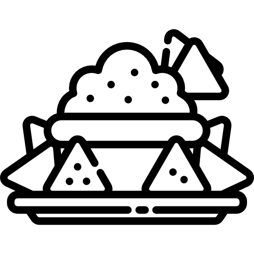 nachos Special Lineal icono