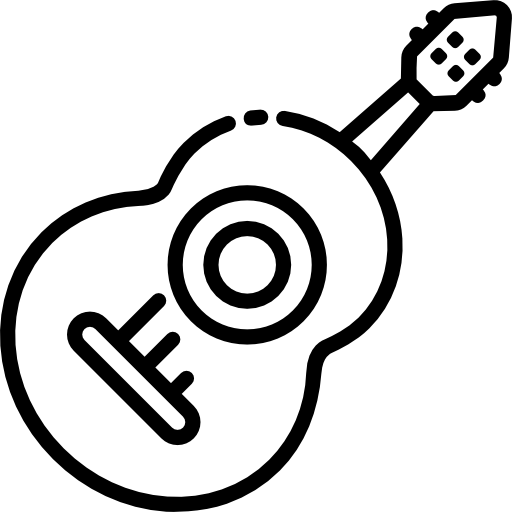 guitarra Special Lineal icono