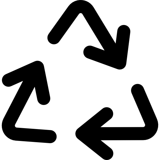 Рециркулировать Basic Rounded Lineal иконка