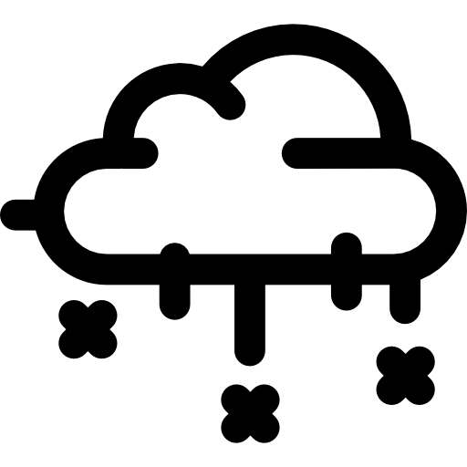 chuva ácida Basic Rounded Lineal Ícone