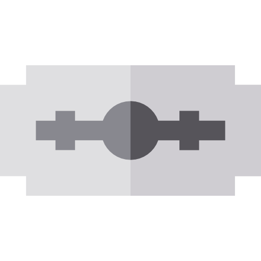 Razorblade Basic Straight Flat icon