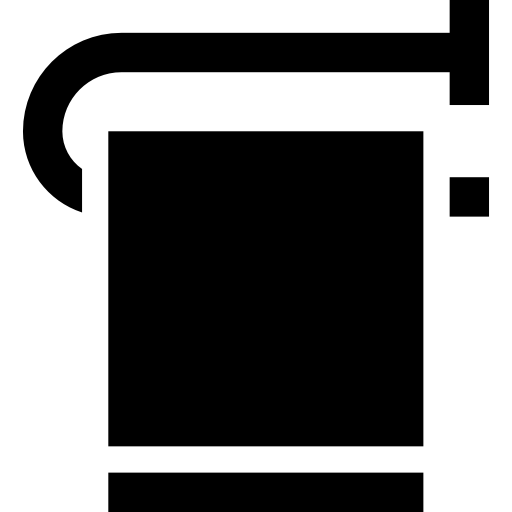 toalla Basic Straight Filled icono