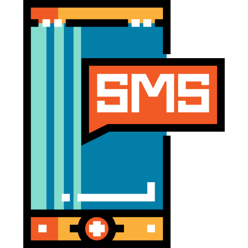 sms Detailed Straight Lineal color icon