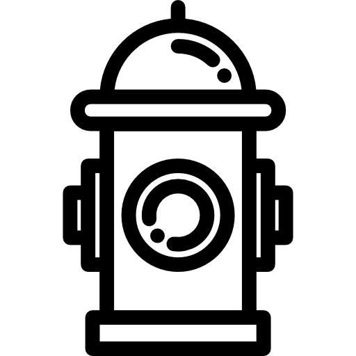 消火栓 Detailed Rounded Lineal icon