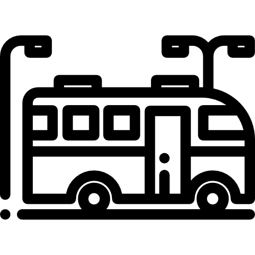 バス Detailed Rounded Lineal icon
