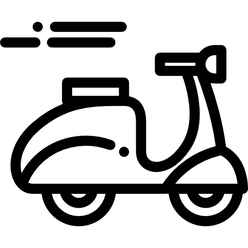 베스파 Detailed Rounded Lineal icon