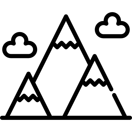 Mountains Special Lineal icon