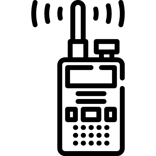 talkie walkie Special Lineal Icône