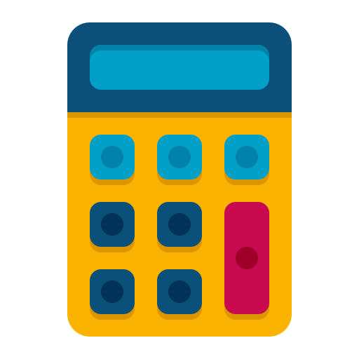 kalkulator Flaticons Flat ikona