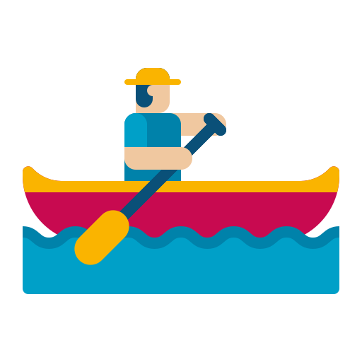 Canoe Flaticons Flat icon