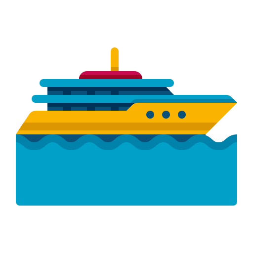 jacht Flaticons Flat ikona