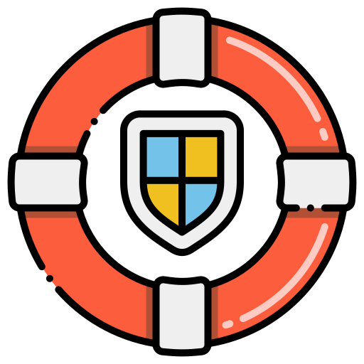 Coast guard Flaticons Lineal Color icon