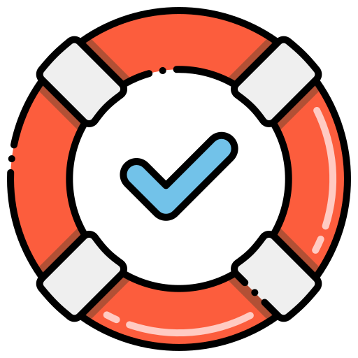 Lifebuoy Flaticons Lineal Color icon