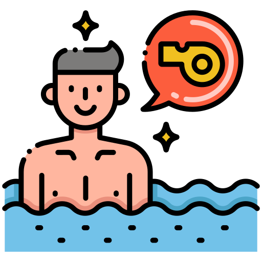 Lifeguard Flaticons Lineal Color icon