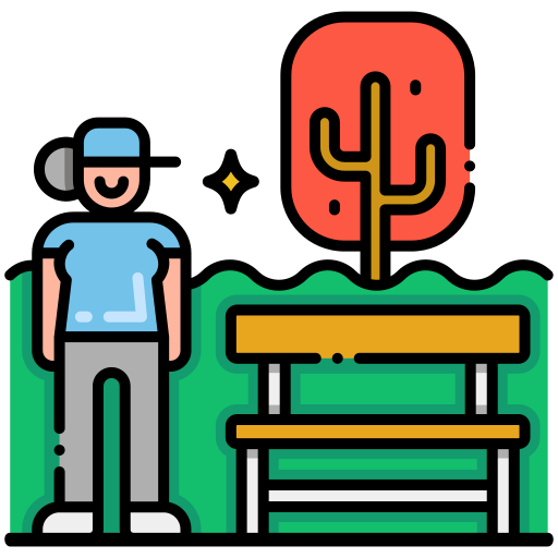 Park ranger Flaticons Lineal Color icon