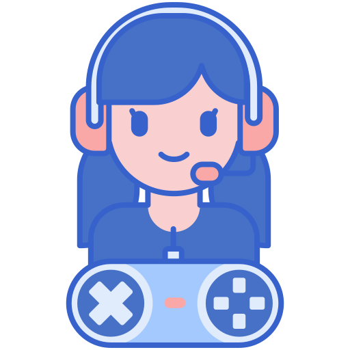 gamer Flaticons Lineal Color icoon