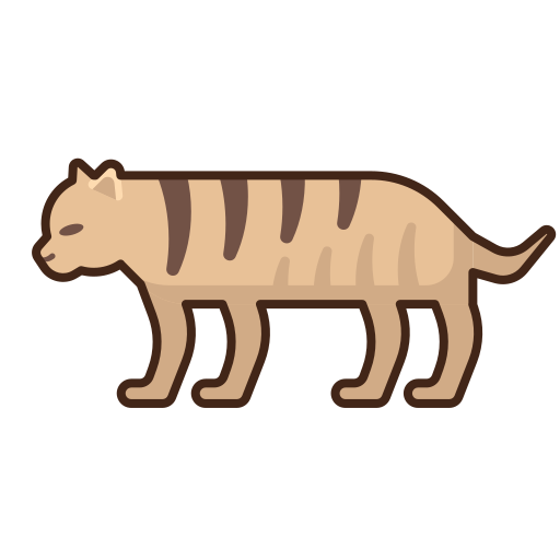 tigre Flaticons Lineal Color icono