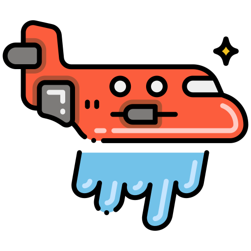 Water bomb Flaticons Lineal Color icon