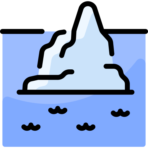 glaciar Vitaliy Gorbachev Lineal Color icono