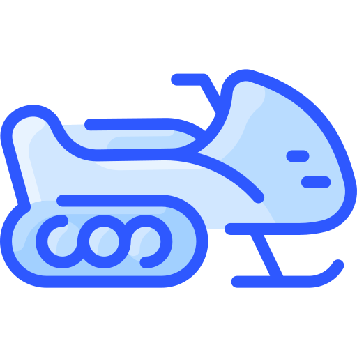 Snowmobile Vitaliy Gorbachev Blue icon
