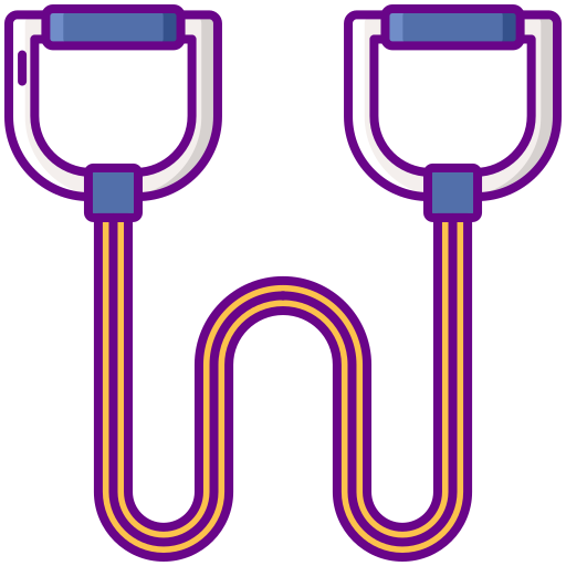 Resistance band Flaticons Lineal Color icon