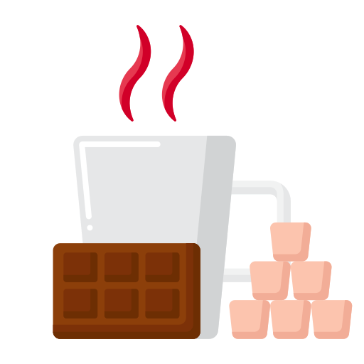 chocolate quente Flaticons Flat Ícone