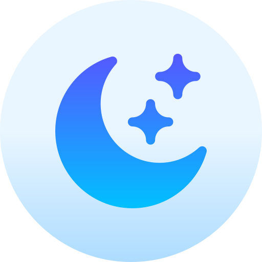 luna Basic Gradient Circular icona