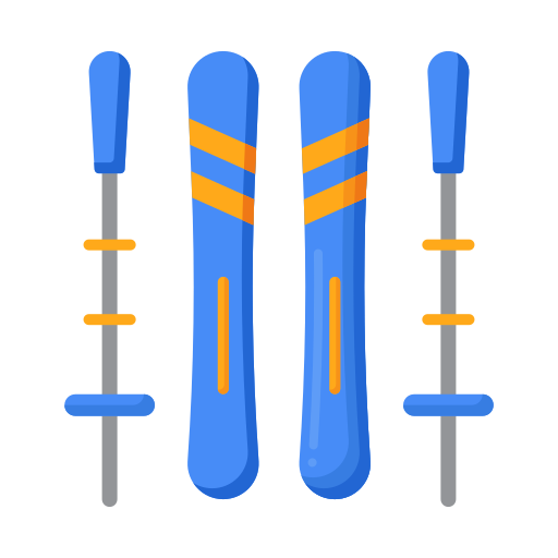 スキー Flaticons Flat icon